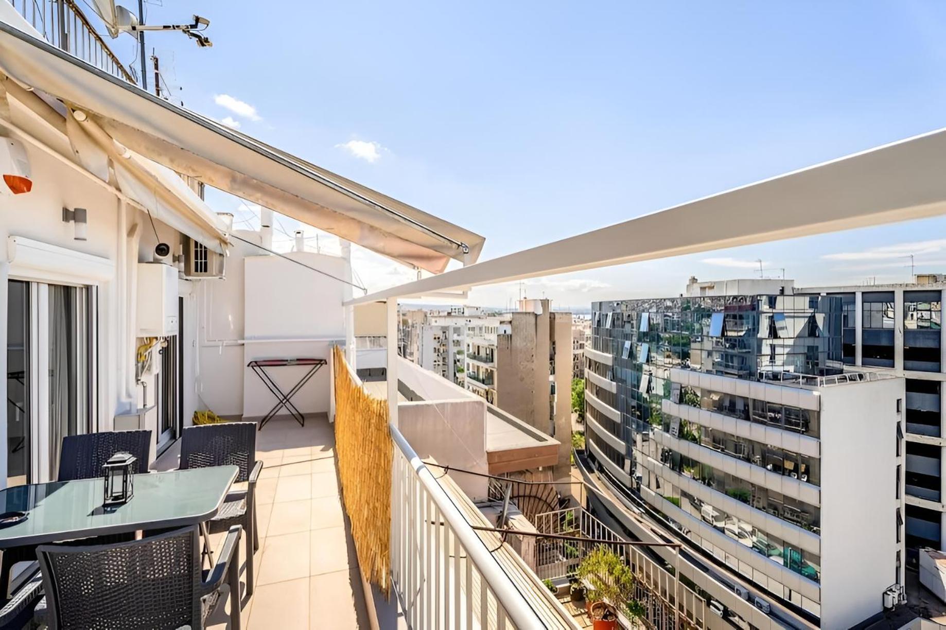 Elegant, Modern & Spacious Apartment In Thessaloniki With Balcony Dış mekan fotoğraf